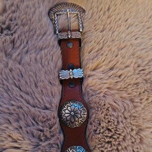 Christin Wolf Vintage Sterling Silver Belt